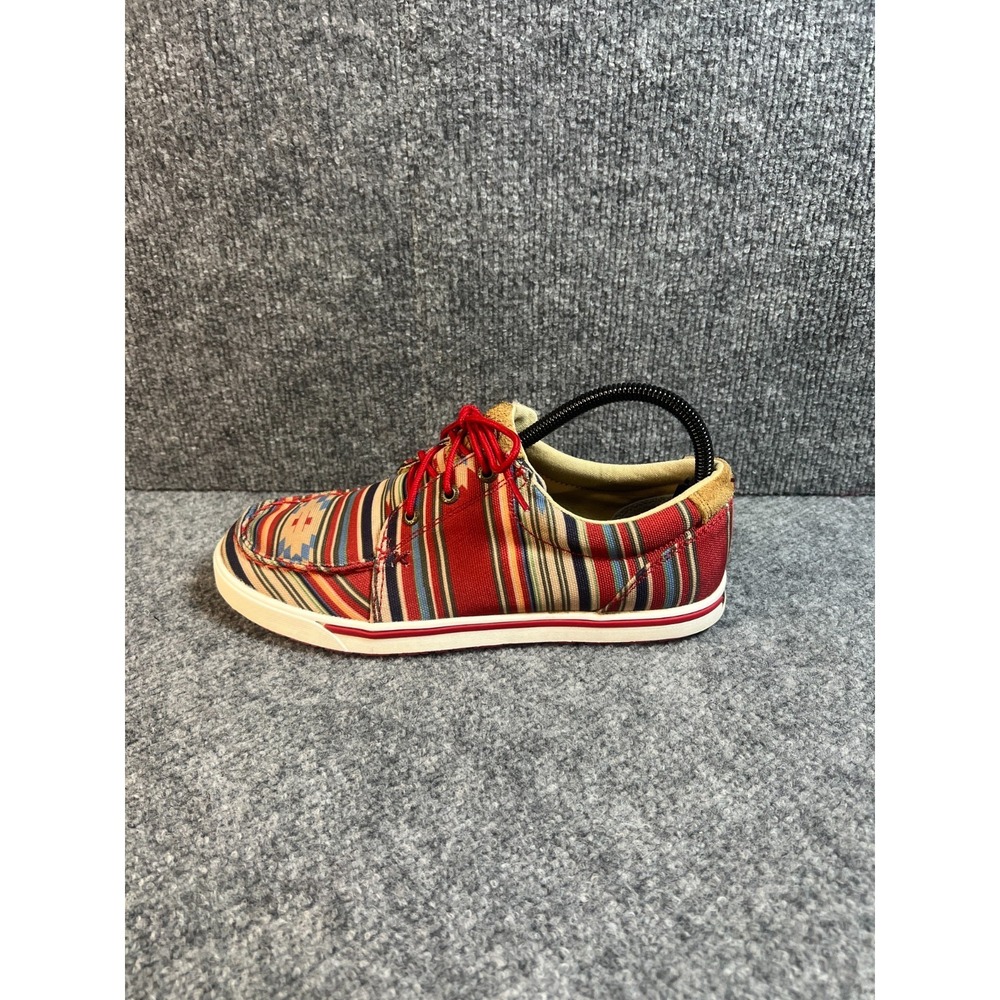 Twisted X Hooey Loper Sneaker Women Multicolor Aztec Print Low Top Comfort Shoes - Picture 4 of 16